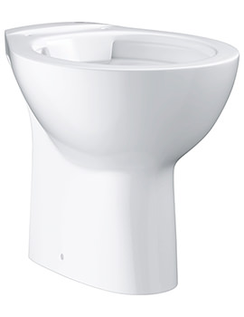 Grohe Bau Alpine White Floor Standing Ceramic Back To Wall WC - Image
