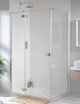 Island Tobago 1200 x 2000mm Shower Door And Hinge Panel