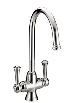 Sentinel Chrome Kitchen Sink Mixer Tap With Easyfit Base