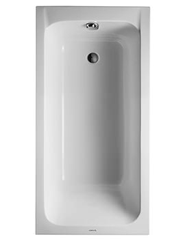 D-Code Built-In Bath With Support Feet - Outlet In Foot Area