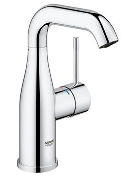 Grohe Essence M-Size 1-2 Inch Chrome Basin Mixer Tap - Image
