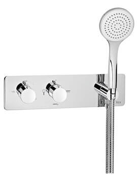 Puzzle Built-In Thermostatic Stainless Steel 3 Way Mixer With Handset