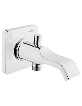 VitrA Suit U Wall Mounted Bath Spout With Handshower Outlet Chrome - Image