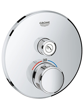 Grohe Grohtherm SmartControl Thermostat With 1 Valve - Image
