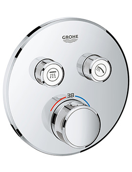 Grohe Grohtherm SmartControl Thermostat With 2 Valve - Image