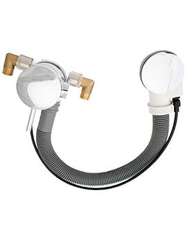 Maxiflow Bath Filler With Waste - Chrome