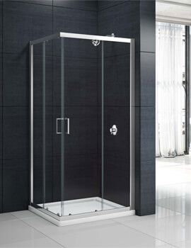 Merlyn Mbox 1900mm Height 6mm Clear Glass Corner Entry Shower Enclosure - Image