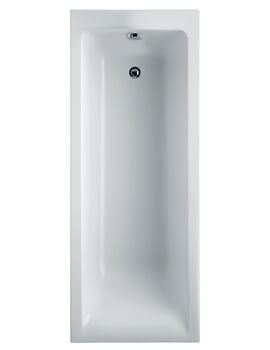 Concept 1800 x 700mm White Rectangular Idealform Bath Without Tap Hole