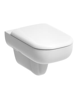 Geberit Smyle 350 x 540mm Wall Hung WC White