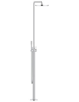 Grohe Essence Single Lever Free Standing Half Inch Chrome Shower Mixer Tap - Image