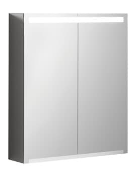 Geberit Option Plus 3 Doors Mirror Cabinet With LED Lighting - 500.596.P5.1