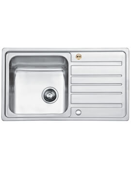 Bristan Index 1.0 Easyfit Stainless Steel Kitchen Sink - Sk Inxsq1 Su - Image