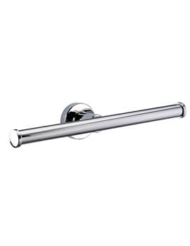 Tecno Project Double Spare Chrome Toilet Roll Holder - 124312