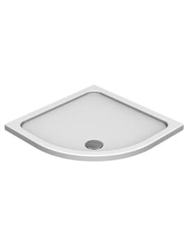 Kudos Kstone Quadrant Acrylic Shower Tray White - Image
