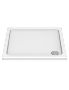 Kudos Kstone Acrylic Capped Square Shower Tray White - Image