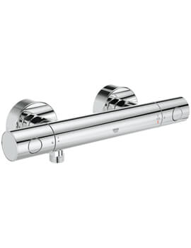 Grohe Grohtherm 1000mm Cosmopolitan M Thermostatic Chrome Shower Mixer Valve - Image