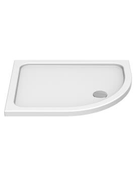 Kudos Kstone Offset Quadrant Shower Tray White - Image