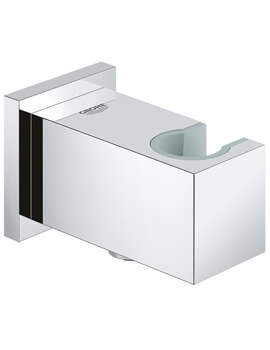 Grohe Euphoria Cube 1-2 Inch Chrome Shower Outlet Elbow - 26370000 - Image