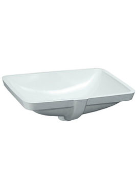 Laufen Pro S Built-in White Washbasin 525 x 400mm Without Tap Ledge