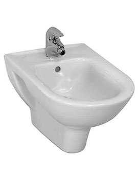 Laufen Pro White Wall Hung Bidet With 1 Tap Hole