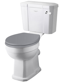 Bayswater Fitzroy 700mm White Comfort Height Closed Coupled WC Pan - Image