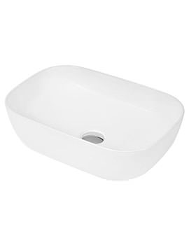 Hudson Reed Vessels 455 x 325mm Counter Top Basin White - Image
