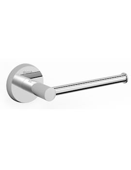 Twin 166 x 66mm Chrome Toilet Roll Holder Without Cover