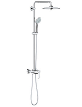 Grohe Euphoria 260 Shower System With Single Lever Mixer Valve