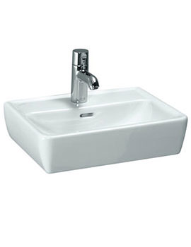 Laufen Pro A 450 x 340mm White Basin With Ground Base