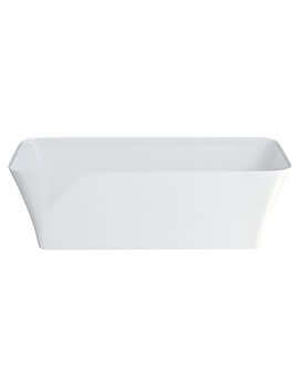 Clearwater Palermo Petite ClearStone Freestanding Bath 1524 x 750mm - Image
