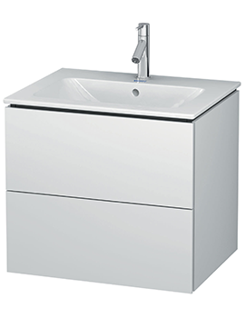 Duravit L-Cube Wall Mounted 2 Drawer Vanity Unit For Me By Starck Basin - Image