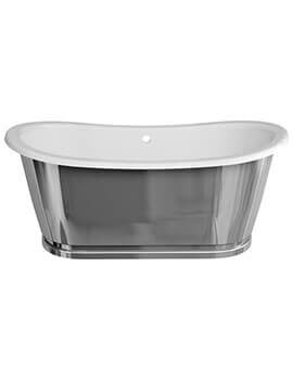 Clearwater Balthazar 1675 x 761mm Clearstone Freestanding Bath - Image