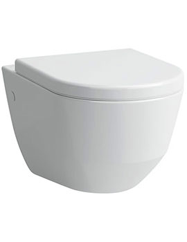 Laufen Pro 530mm Projection White Wall Hung WC Pan - Image