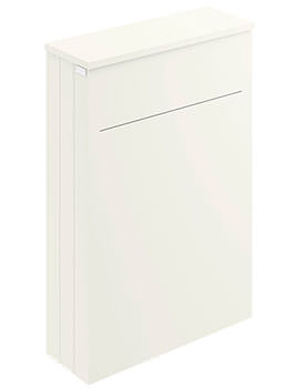 Bayswater 550mm Pointing White WC Cabinet - Image