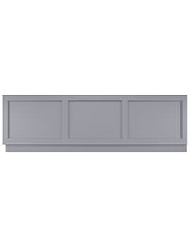 Bayswater 1700mm Plummett Grey Bath Front Panel - Image