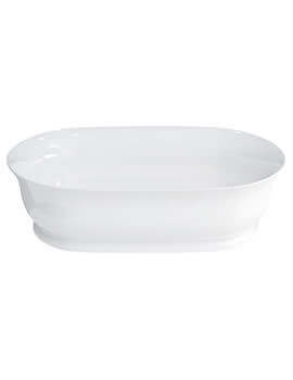 Clearwater Florenza ClearStone Countertop Basin 550 x 350mm - Image