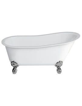 Clearwater Romano Grande 1690 x 750mm Clearstone Bath With Feet Option - Image