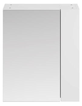 Athena 600mm Wide Wall Mounted Mirror Unit