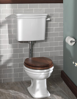 Silverdale Loxley Low Level Pan And Cistern White - Image