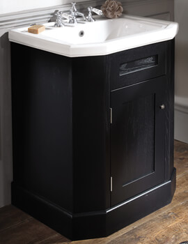 Silverdale Empire 700mm Cabinet And White Inset Basin