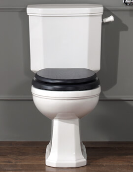 Silverdale Empire Close Coupled WC Pan And Cistern - Image