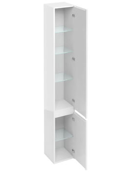 Tall Bathroom Cabinets | Tall Boy Units Starts from £75 - QS Supplies