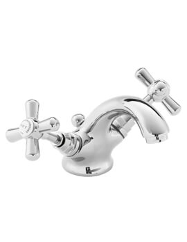 Heritage Ryde 1 Taphole Basin Mixer Tap With Pop Up Waste - Image
