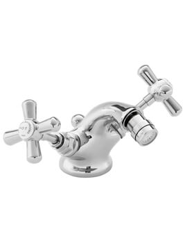 Ryde Bidet Mixer Chrome Tap With Waste