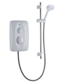 Mira Jump 10.8kW Multi-Fit Electric Shower White-Chrome - Image
