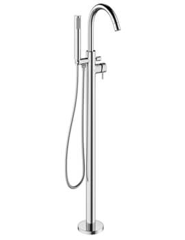 Crosswater MPRO Floor Standing Single Lever Bath Shower Mixer Tap - Image
