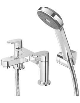 Deva Methven Deck Mounted Chrome Bath Shower Mixer Tap - Image