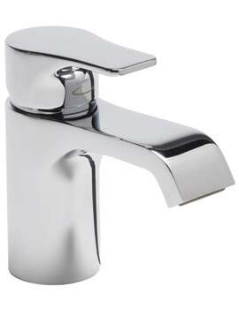 Blaze Chrome Basin Mixer Tap With Click Waste