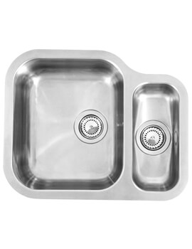 1 5 Bowl Kitchen Sinks One And Half Bowl Sinks Qs Supplies Uk