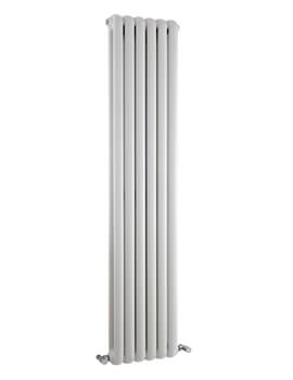 Hudson Reed Salvia 383 x 1800mm Double Panel Vertical Designer Radiator - Ex Display - Image